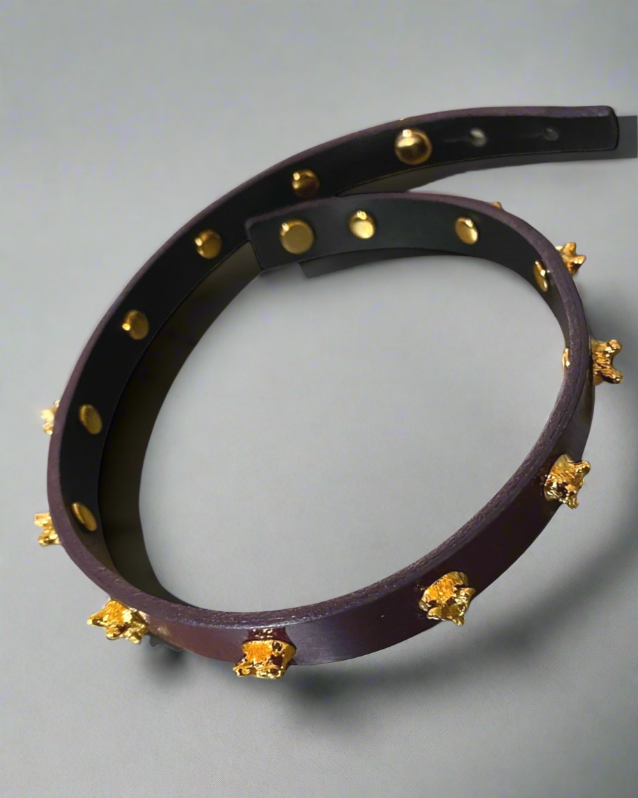 Tory Burch Fox Head Wrap Bracelet