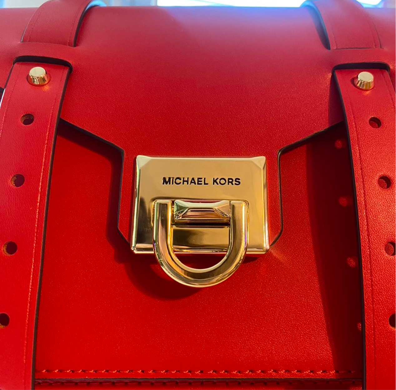 Michael Kors Manhattan Md Top Handle Satchel