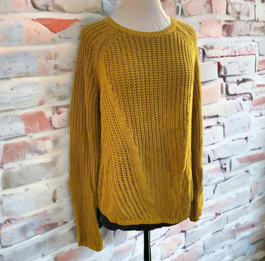 Small H&M Mustard Yellow Sweater