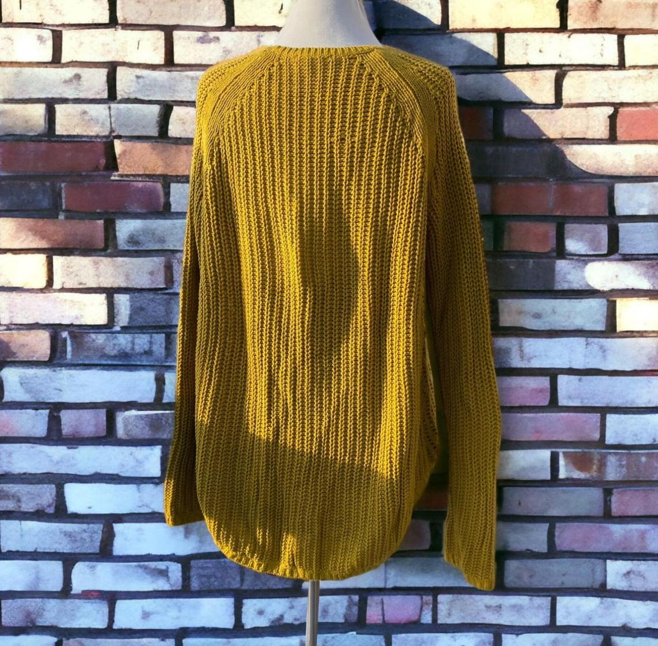 Small H&M Mustard Yellow Sweater